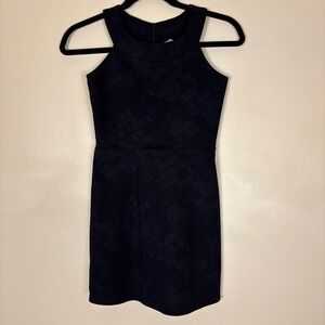 Deb Black Patterned Mini‎ Dress